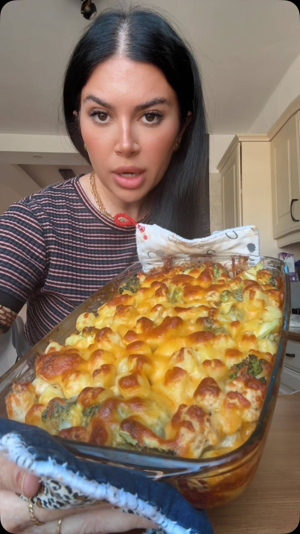 Cheesy Honey-Mustard Chicken Casserole with Broccoli and Mini Potatoes recipe thumbnail