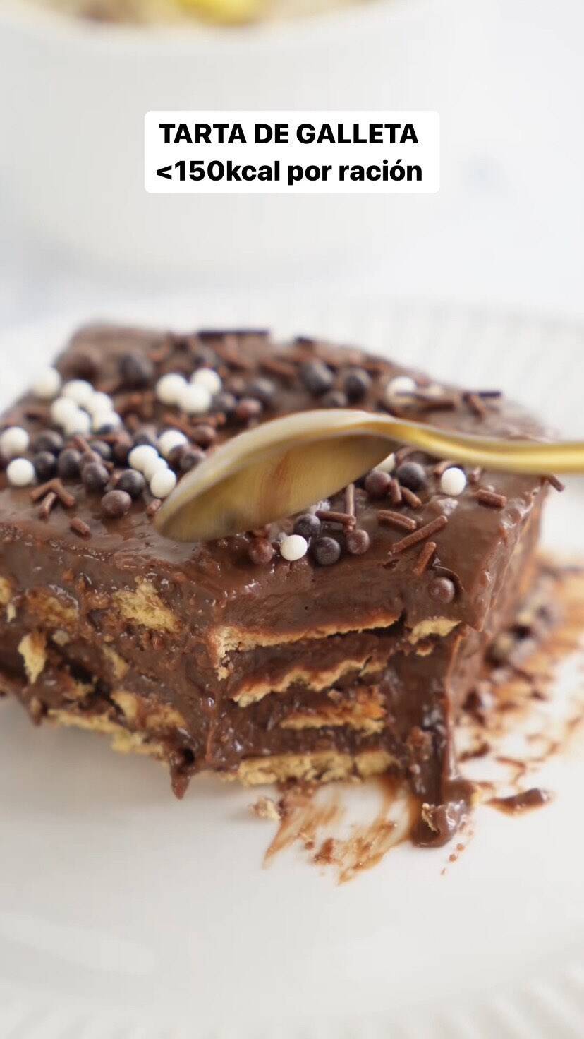 Foto de la receta Tarta de Galleta Bajo en Calorías: ¡Espectacular y Deliciosa!