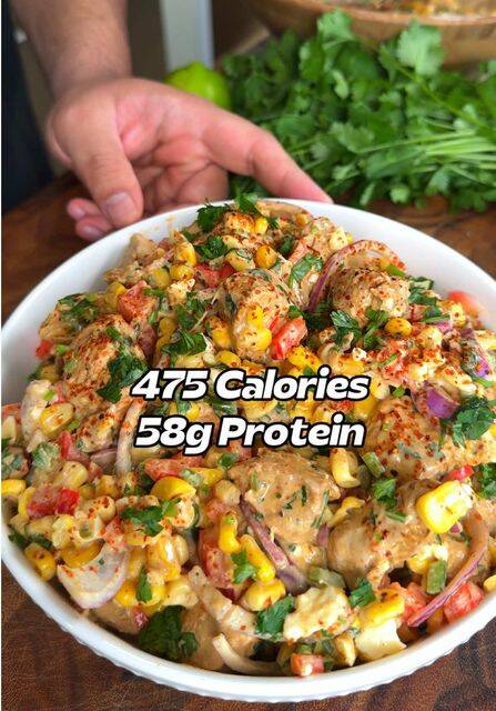 Zesty Mexican Chicken Corn Salad: A Flavorful Weight-Loss Delight! recipe thumbnail