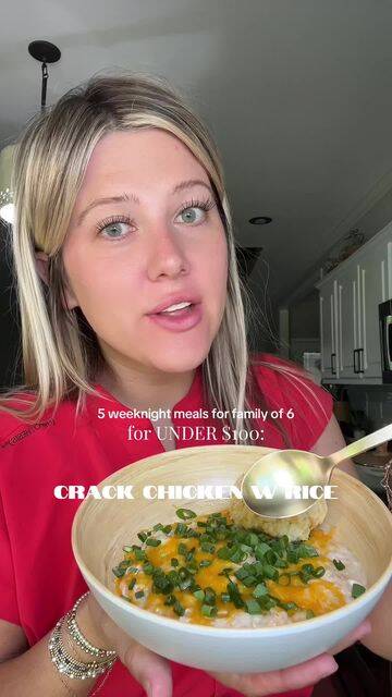 Easy & Affordable Crack Chicken: A Family Favorite Dinner for Under $100! recipe thumbnail