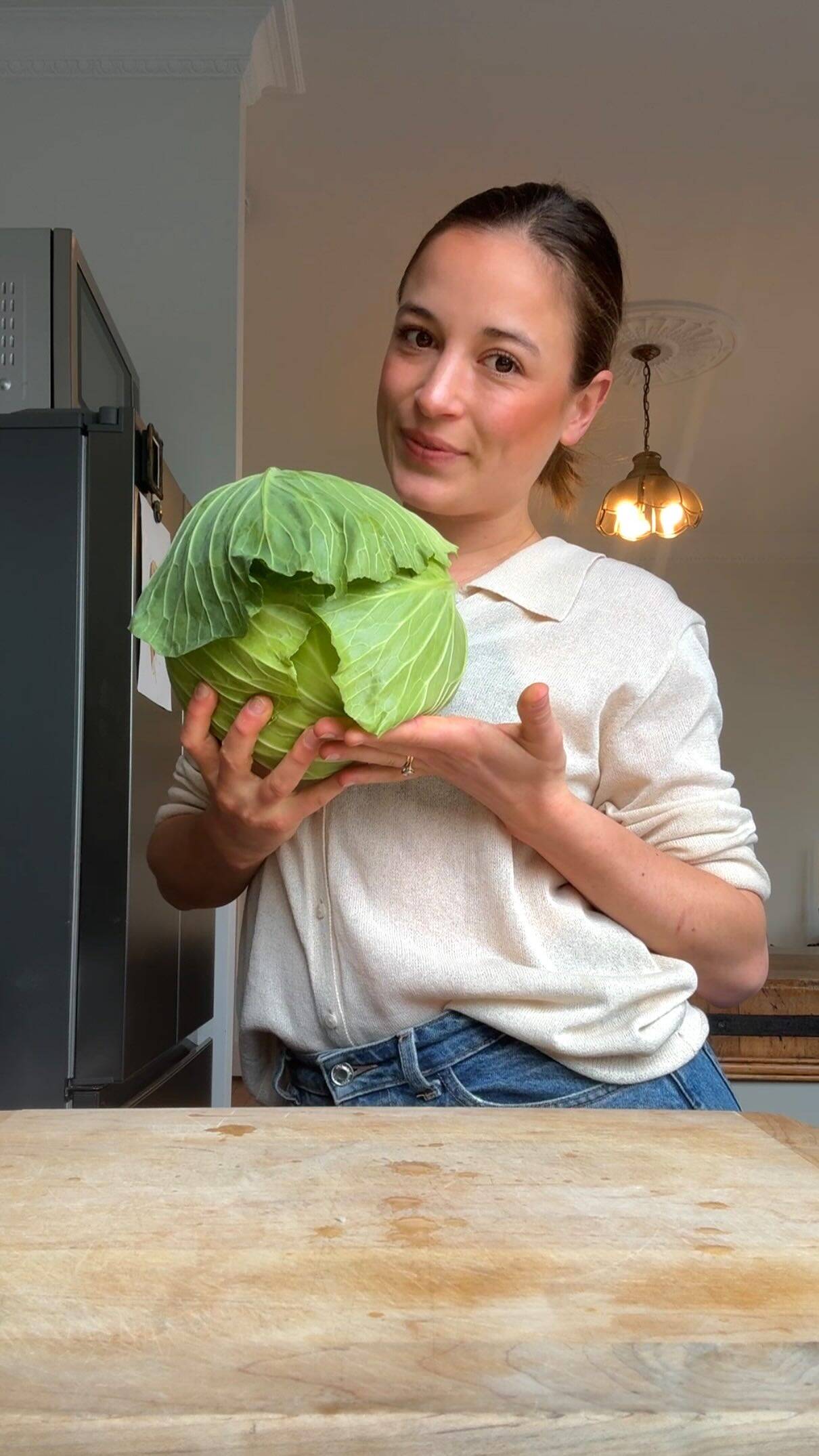 Charred Cabbage and Crunchy Almond Salad with Chilli: A Perfect Pairing for Pan-Fried Snapper recipe thumbnail