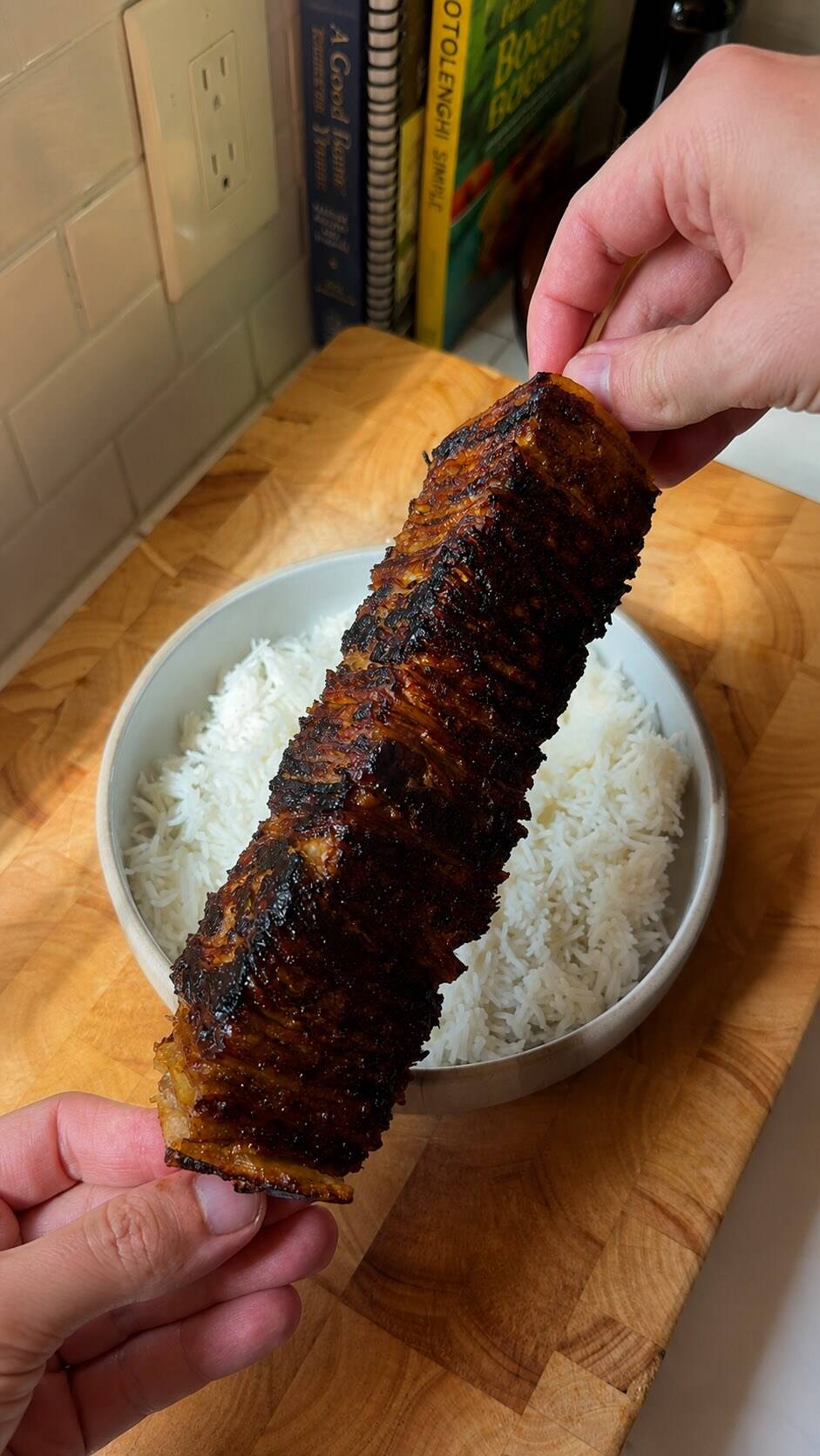 Korean BBQ Beef Kebabs with Crispy Tortilla Layers recipe thumbnail