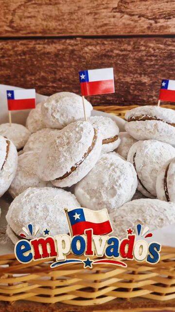 Empolvados chilenos: dulces rellenos de manjar para el 18 de septiembre recipe thumbnail
