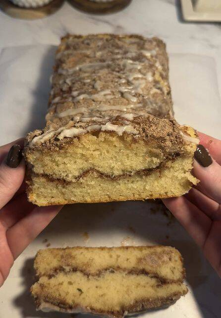 Cinnamon Toast Crunch Loaf with Vanilla Icing Recipe recipe thumbnail