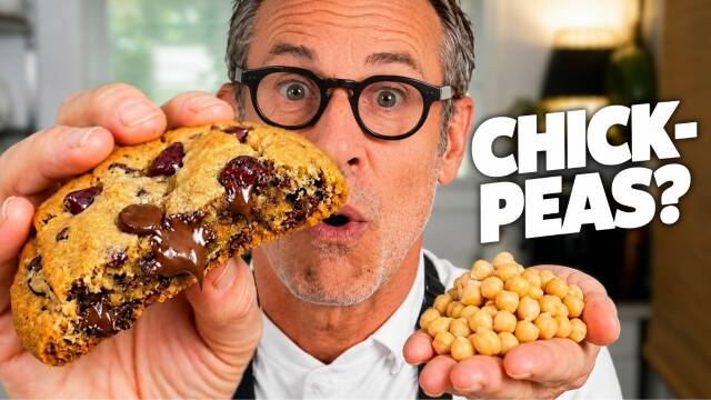 We Finally Tried CHICKPEA COOKIES… and WOW! WFPB, Low Cal, No Oil! recipe thumbnail
