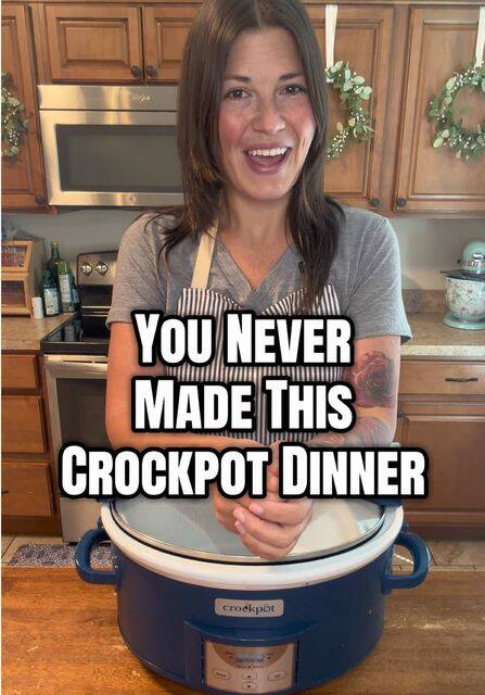 Crockpot Crack Cheesesteak Pasta with Cream Cheese and Provolone recipe thumbnail
