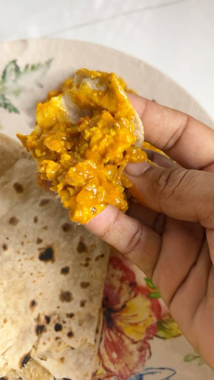 Spicy Onion Gravy for Chapati with High Protein Ingredients recipe thumbnail
