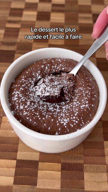 Chocolate Lava Cakes with Vanilla Ice Cream recipe thumbnail