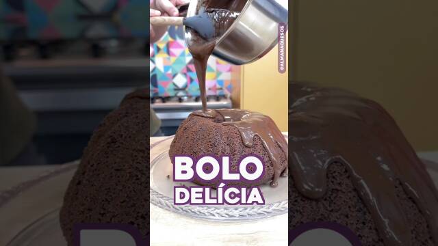 Delight Cake with Brigadeiro Topping for a Sweet Treat recipe thumbnail
