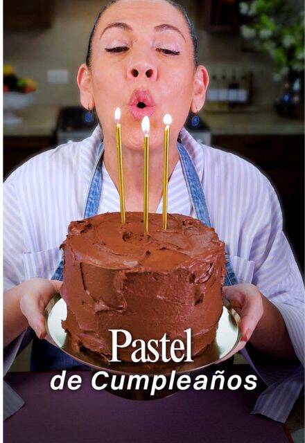 Pastel de cumpleaños con nuez pecana y mermelada de higo recipe thumbnail